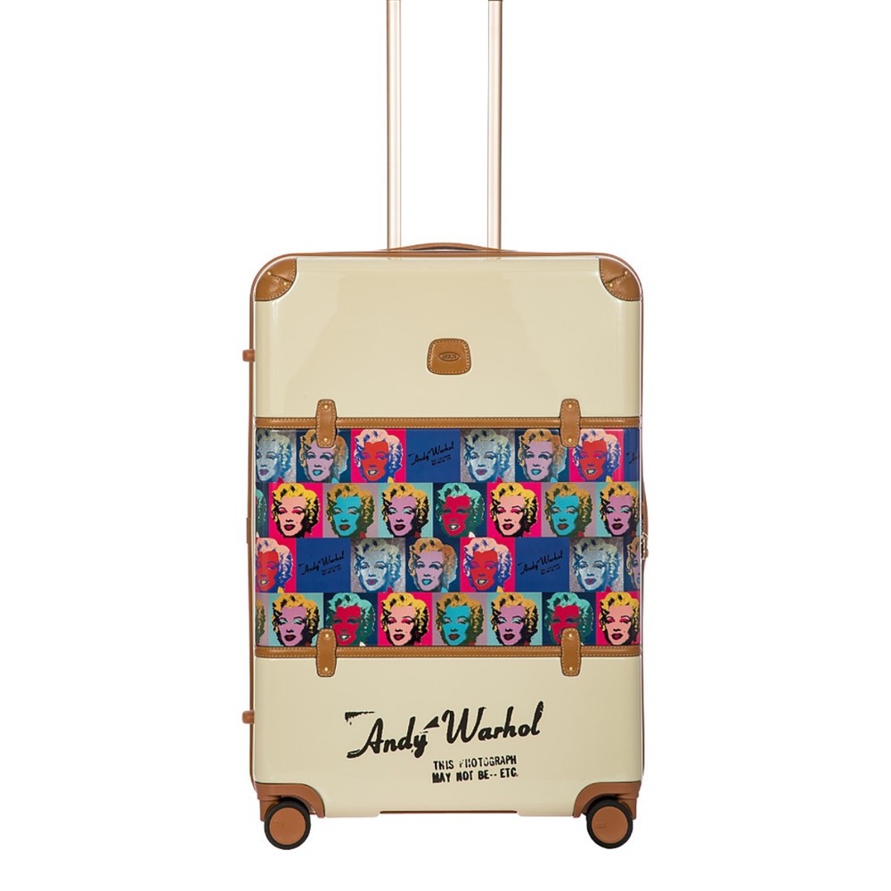 Bric's Andy Warhol Pop Art Suitcase 30” BNWT NEVER USED